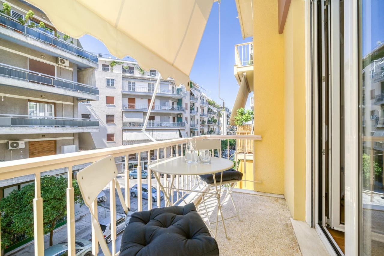 Elegant Light Two Bedroom In Center Apartmán Atény